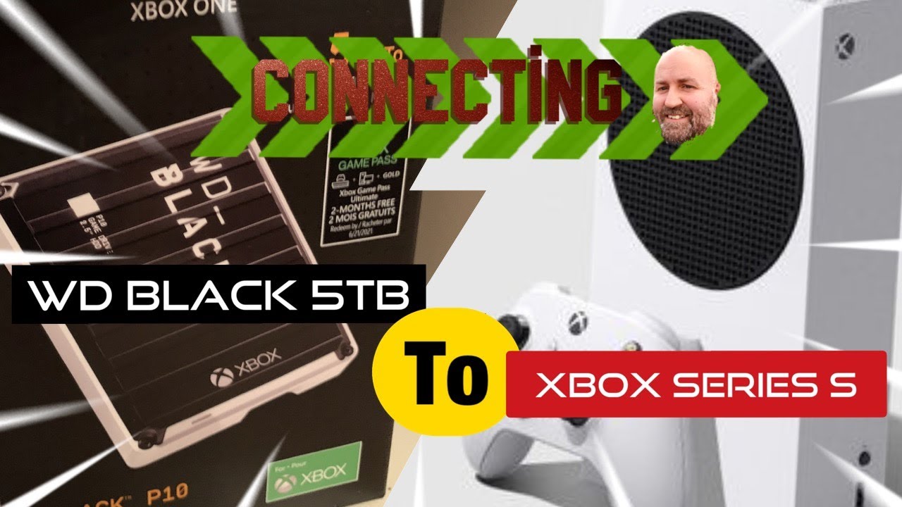 WD Black external drive 5tb to Xbox series S connection TEST YouTube