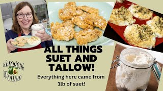 All Things Suet and Tallow | Fluffy Whipped Tallow | Tallow Protein Buns| Crispy Suet