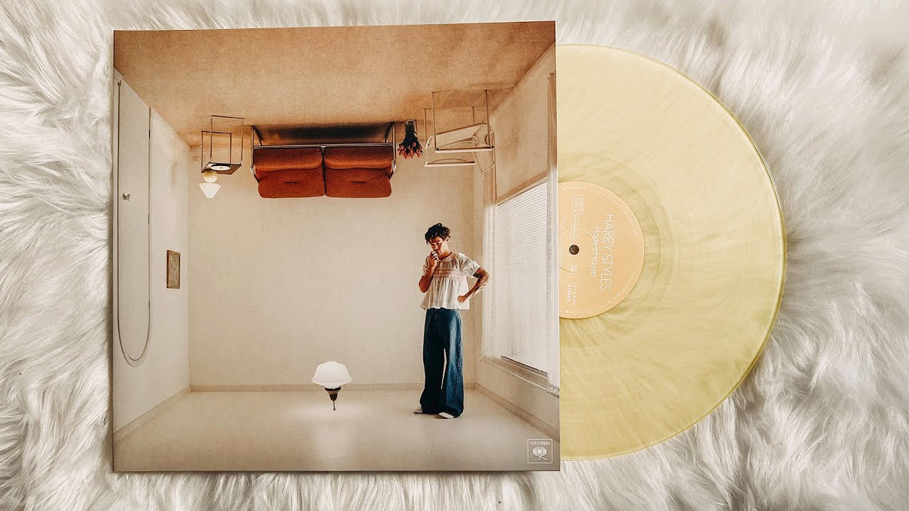 Harry Styles - Harry's House - vinilo amarillo exclusivo de Target - caja  abierta