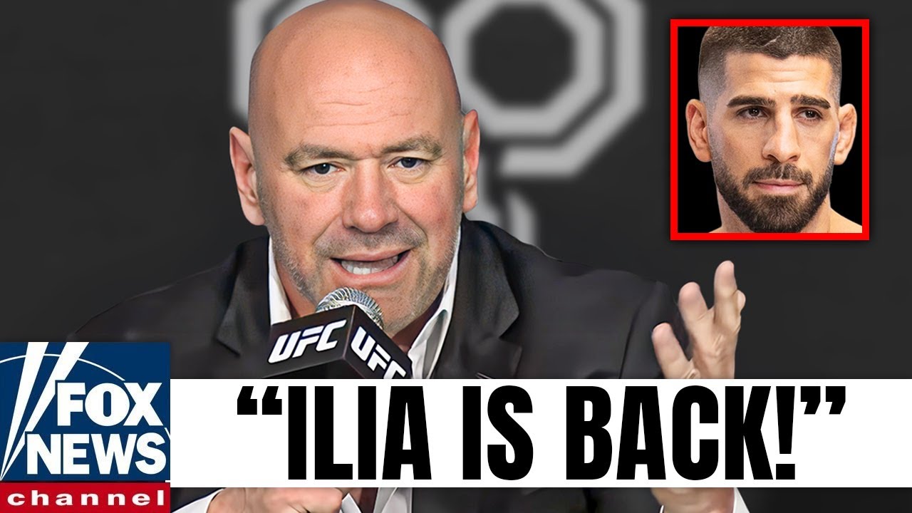 BREAKING: Dana White OFFICIALLY Announces Ilia Topuria’s Return For The UFC White House