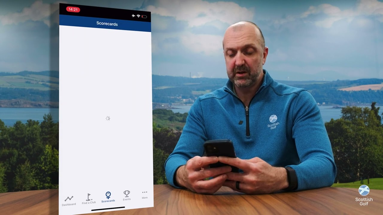 How To Submit A General Play Score 🏌️ My Scottish Golf App