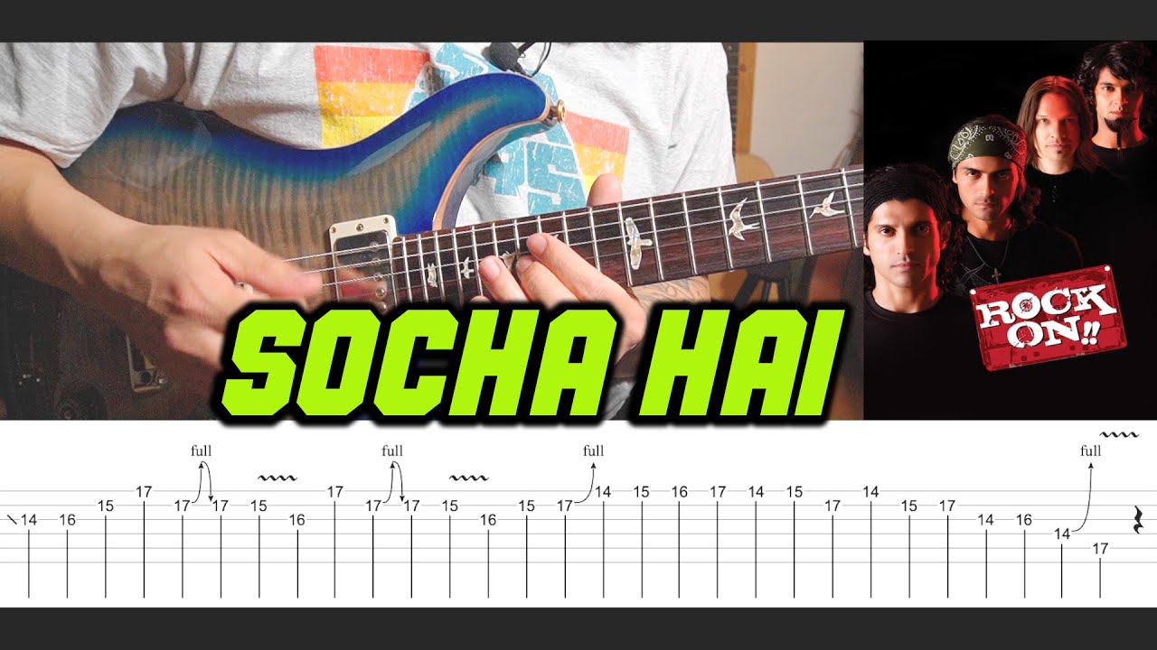 SOCHA HAI  ROCK ON  GUITAR LESSON WITH TABS