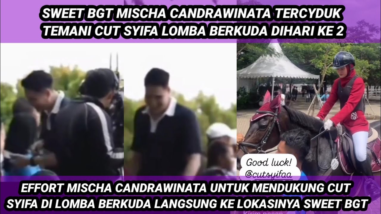 SWEET BGT MISCHA CHANDRA TERCYDUK TEMANI CUT SYIFA LOMBA BERKUDA DI HARI KE DUANYA EFFORT LUA RBIASA