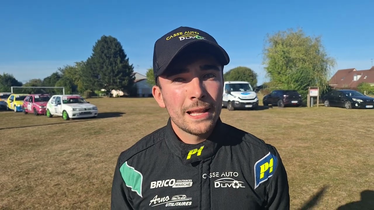 Rallye de Saint Germain la Campagne 2025. Dorian Deslandes.