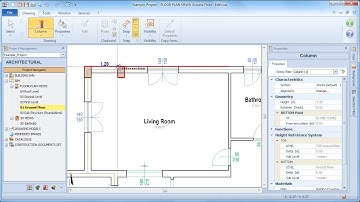Edificius Tutorial - Drawing a column - ACCA software