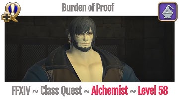 FFXIV Alchemist Class Quest Level 58 ~ Heavensward ~ Burden of Proof