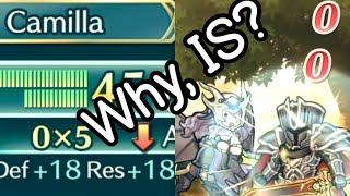 Funny X5 Young Camilla Vs. Legendary Black Knight Showcase Fire Emblem Heroes