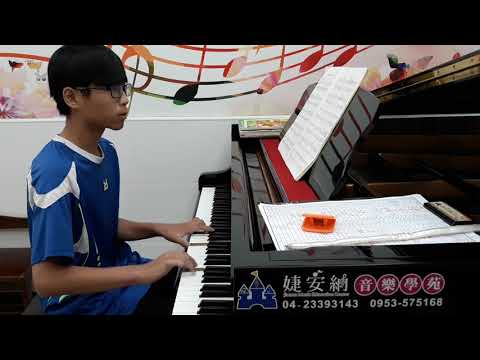 佈爾格彌勒18首練習No4~廖偉哲107/07/08鋼琴演奏