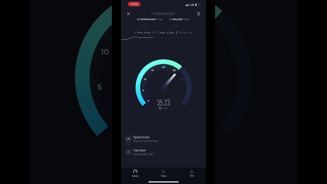 Last Verizon LTE Speed Test of 2021 on Band 13