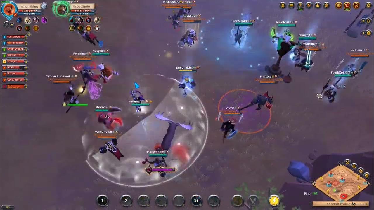 알비온 블랙존 PVP 영상 19 / Albion online Black zone PVP Video 19 YouTube