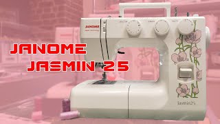 Швейная машина Janome Jasmin 25 - подробный обзор.