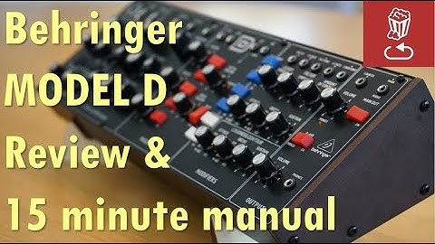BEHRINGER MODEL D REVIEW and 15-minute manual