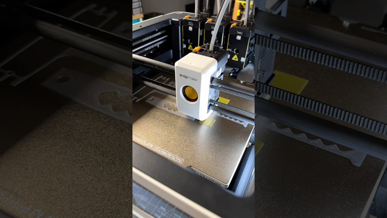 PLA + TPU no problem for the Snapmaker U1