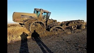 World's Amazing Heavy Equipment Getting Stuck & Excavator Getting Bulldozer Out Mud !