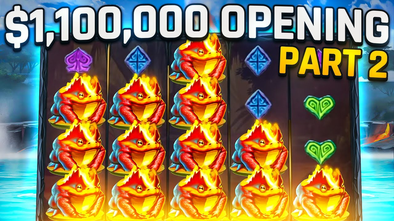 $1100000 Bonus Hunt Opening - Part 2 🎰 113 Slot Bonuses - Fire Toad \U0026 Book Of Shadows