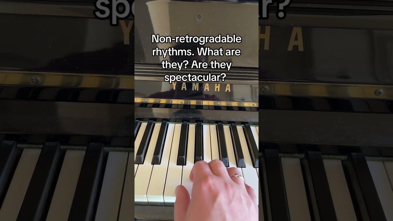What Are Non Retrogradable Rhythms Musiccomposition Musictheory