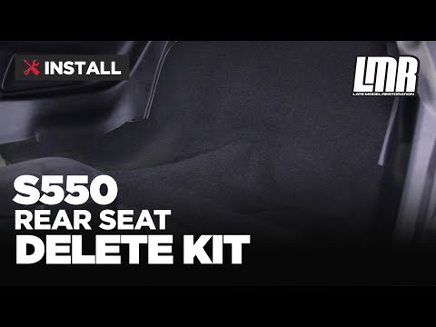SVE 2015-2023 Mustang Rear Seat Delete - Review & Install