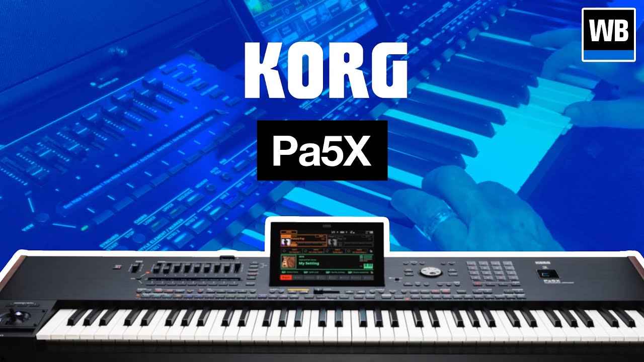 KORG - Clavier arrangeur PA5X-76 - 76 notes, MP3, harmoniseur