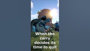 When the carry decides its time to quit.. #shorts #short #rust #rustgame #gaming #memes