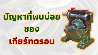 ปัญหาที่พบบ่อยของเกียร์ทดรอบ+วิธีแก้ไข