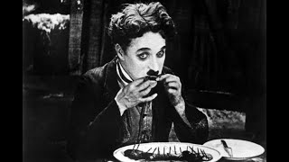 Eating His Shoe - The Gold Rush - Charlie Chaplin