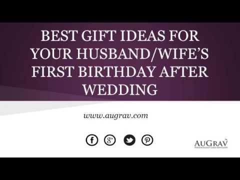 first birthday gift to wife after marriage