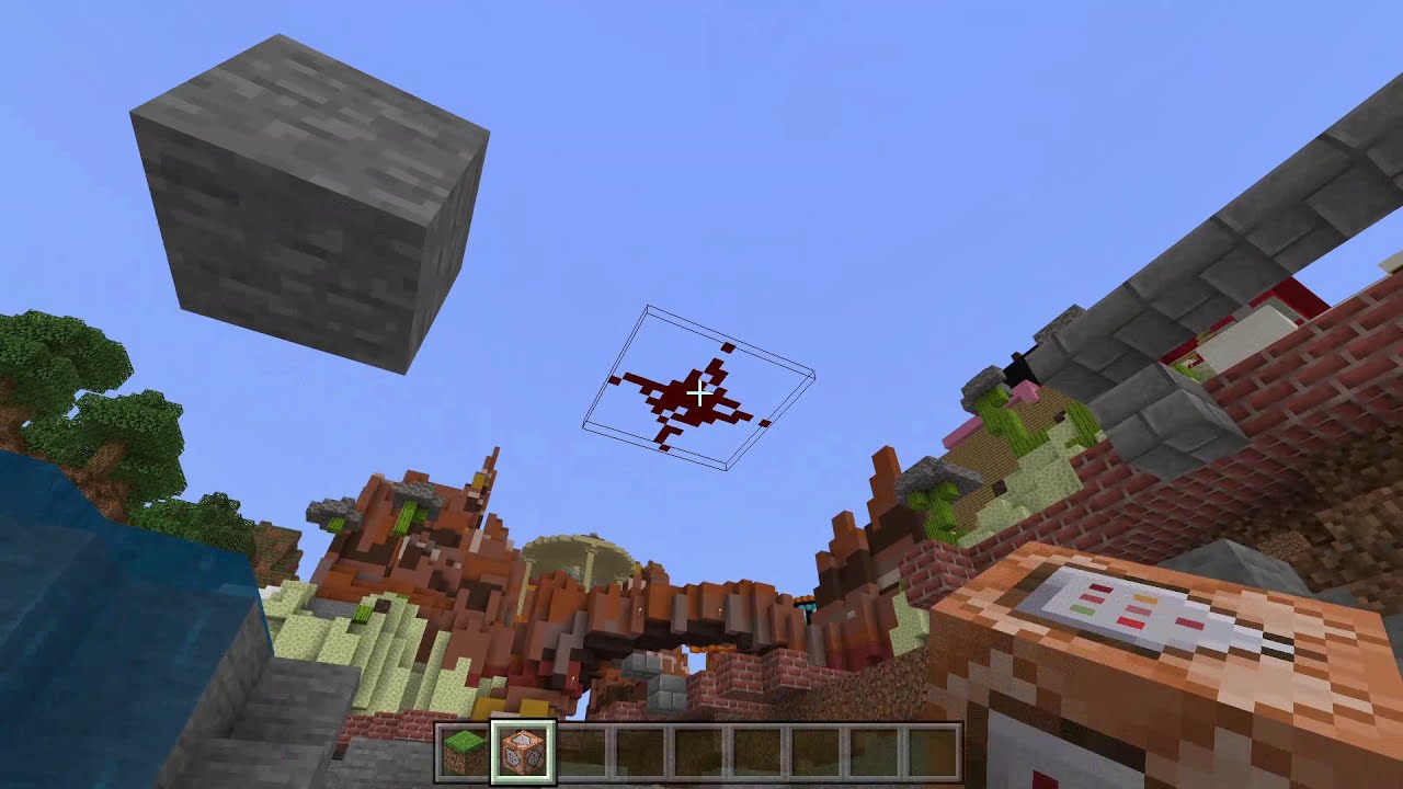 Minecraft TNT rain Only one command YouTube