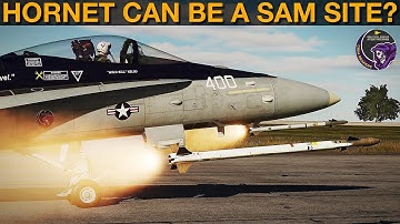 Questioned: Can The FA-18C Hornet Be A Ground-Based SAM Site? | DCS WORLD