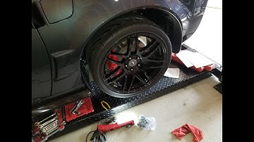 Installing Heavy Duty ARP Wheel Studs on Rear of Boosted C6. Boosted C6 Build Part 73