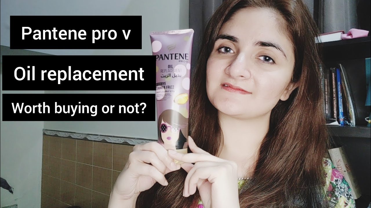 Pantene pro v oil replacement frizzy hair treatment by moqadas