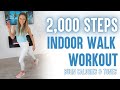 Walking Workout - 2000 Steps Walk at Home - Low Impact Cardio  Workout