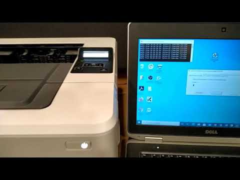 HP LaserJet Pro M402d | M402dn | M403d | M403dn Printer Firmware Update Via Network | Windows 10