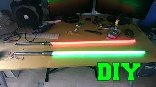 Construir Sable laser de Star Wars de LED - DIY