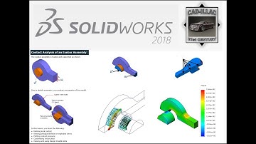 Small Displacement Contact - Static Analysis - SolidWorks Premium