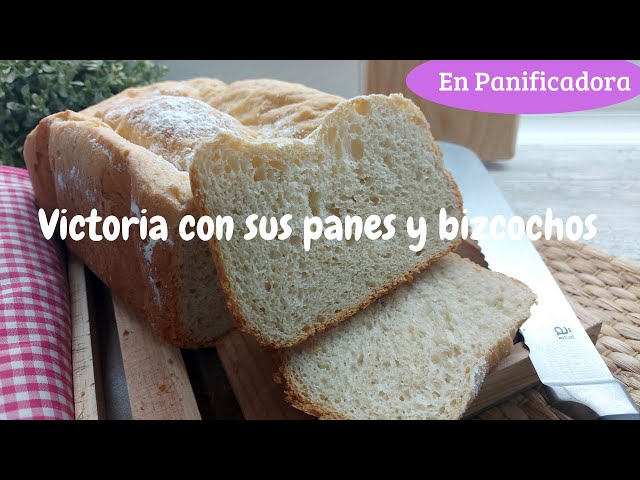 Pan campesino con panificadora. Receta