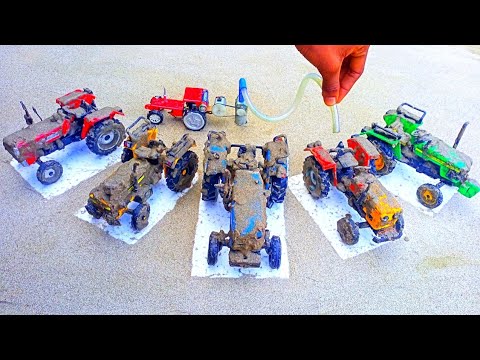 How To Make Water pump tractor with washing | diy tractor science project ||Part- 41 ||@topminigear