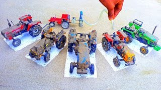 How To Make Water pump tractor with washing | diy tractor science project ||Part- 41 ||@topminigear