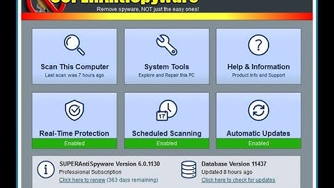 SuperAntiSpyware Professional 2020