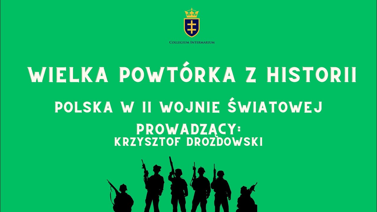 Sprawdzian Roczny Z Historii Klasa 2 Gimnazjum Powtórz materiał przed maturą z historii! Polska w II wojnie światowej