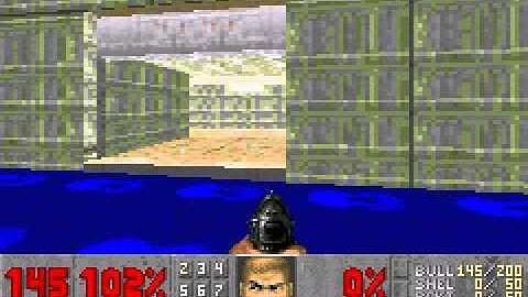 Doom II (GBA Version) Walkthrough Part 1 - Entryway