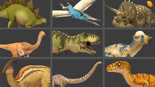 All the Dinosaurs of Isla Sorna