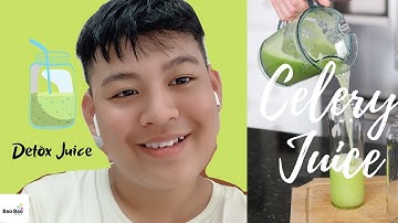 Nước detox cần tây - Celery Juice