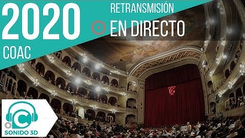 [COAC 2020] 14ª Sesión de Preliminares (Sonido 3D)