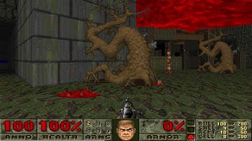 Doom 64 For Doom II Map19 NoMo in 1m24s by TheV1perK1ller