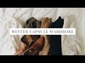 WINTER CAPSULE WARDROBE  | 30 Piece Minimal Closet + TRY ON