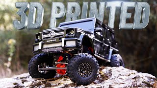 Building the Mercedes G63 AMG Rc Crawler TRX4 | 3d Printed Brushed Motor 4x4 Rock Crawler Rc Jeep
