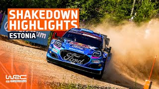 Shakedown Highlights | WRC Rally Estonia 2023