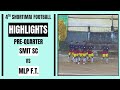 4TH SHORTIMAI FOOTBALL 2025 SMIT SC V S MEGHALAYA POLICE FT Highlights 4TH SHORTIMAI FOOTBALL 2025 SMIT SC V S MEGHALAYA POLICE FT Highlights