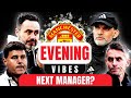 Kieran mckenna in talks with man utd  manager merry go round  evening vibes