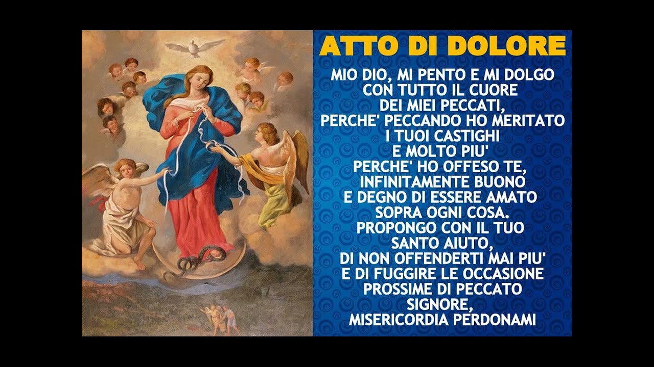 ATTO DI DOLORE YouTube ATTO DI DOLORE YouTube